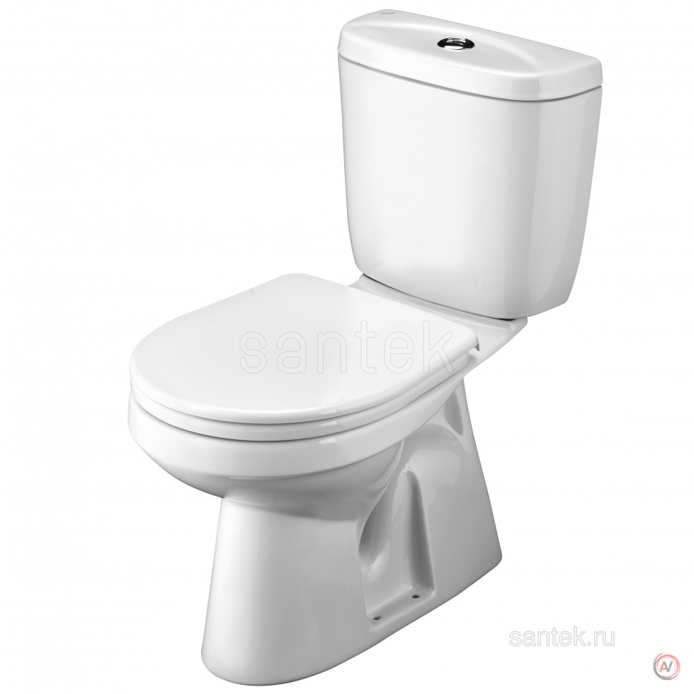 Унитаз-компакт Santek Анимо с вертикальным выпуском 1WH110038
