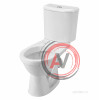 Унитаз-компакт Santek Бореаль с диагональным выпуском, антивсплеск 1WH302143