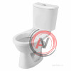 Унитаз-компакт Santek Бореаль с диагональным выпуском, тарельчатый 1WH302147