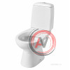 Унитаз-компакт Santek Цезарь с горизонтальным выпуском 1WH301745