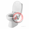 Унитаз-компакт Santek Цезарь с горизонтальным выпуском 1WH302415