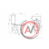 Унитаз-компакт Santek Лига с диагональным выпуском 1WH302141