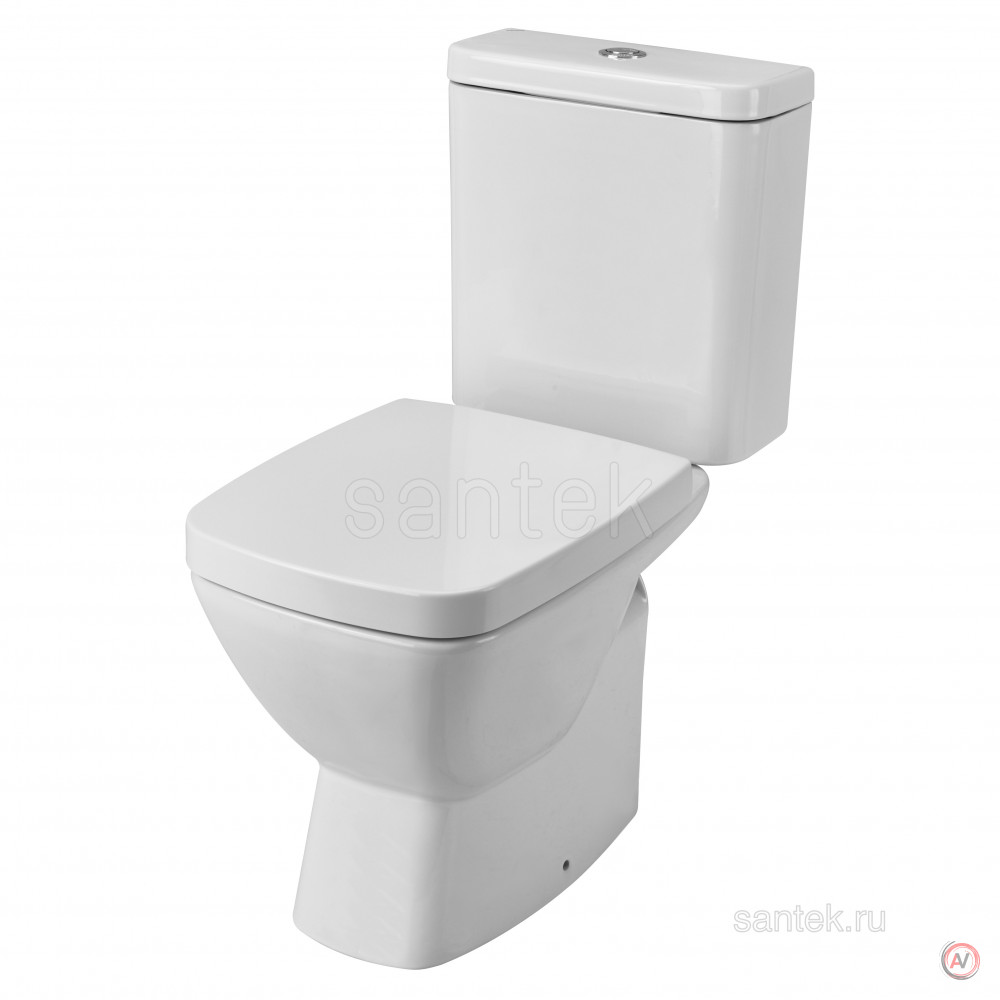 Унитаз-компакт Santek Нео с горизонтальным выпуском 1WH302194