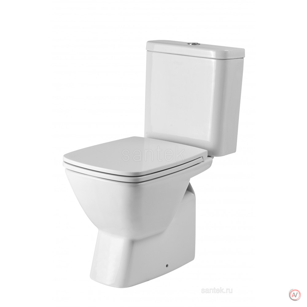 Унитаз-компакт Santek Нео с горизонтальным выпуском 1WH302470