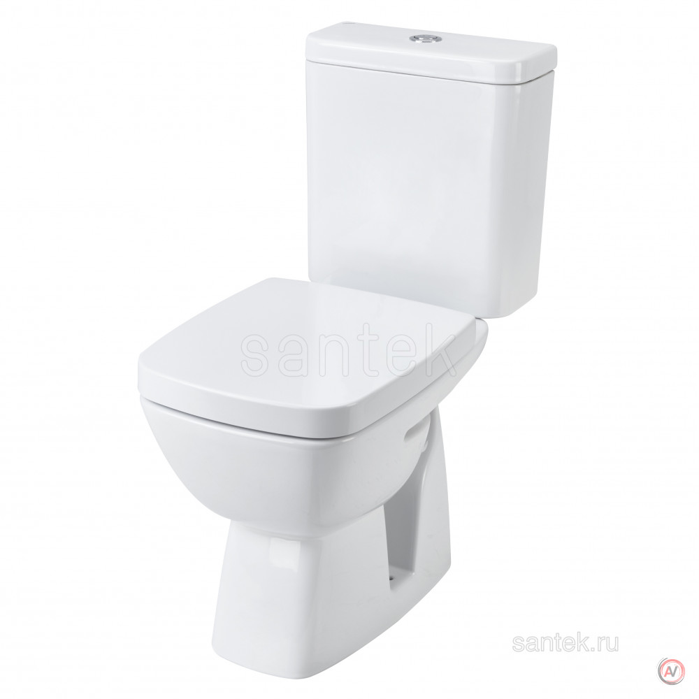 Унитаз-компакт Santek Нео Лайт с диагональным выпуском 1WH302408