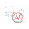 Унитаз-компакт Santek Паллада с горизонтальным выпуском 1WH302376
