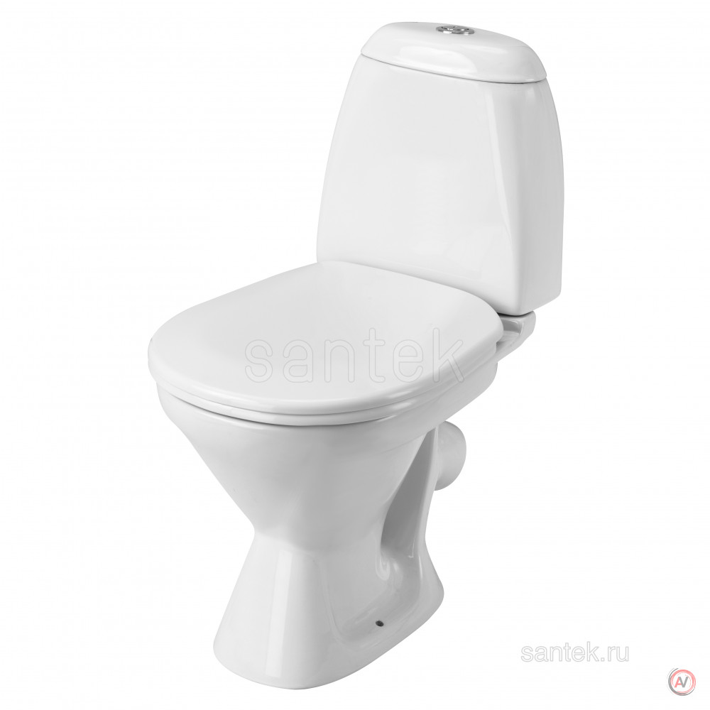 Унитаз-компакт Santek Римини с диагональным выпуском 1WH111758