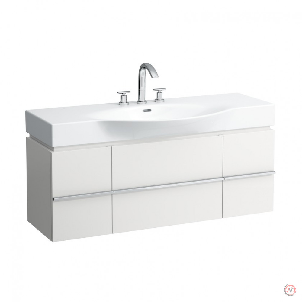 Тумба под раковину Laufen Palace 1193x375 2 ящика, белый 4.0130.2.075.463.R