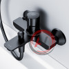 F85A10522 X-Joy TouchReel смеситель д/ванны/душа нажимной, чёрный