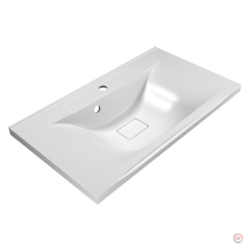 Раковина из литьевого мрамора BelBagno BB800/450-LV-MR-PR