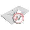 Раковина из литьевого мрамора BelBagno BB800/450-LV-MR-PR
