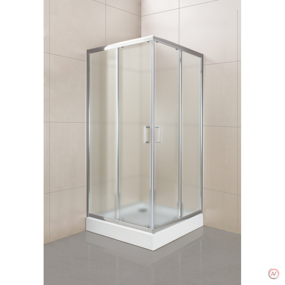Душевой уголок BelBagno UNO-A-2-95-P-Cr