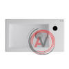 M85AWCC0452WG X-Joy, Раковина мебельная, керамическая, 45 см, встроенная, цвет: белый, глянец