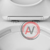 C741700SC Sense подвесной унитаз без ободка с сиденьем микролифт