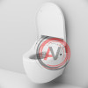 C111739SC Awe подвесной унитаз с электронной крышкой биде Clean Care