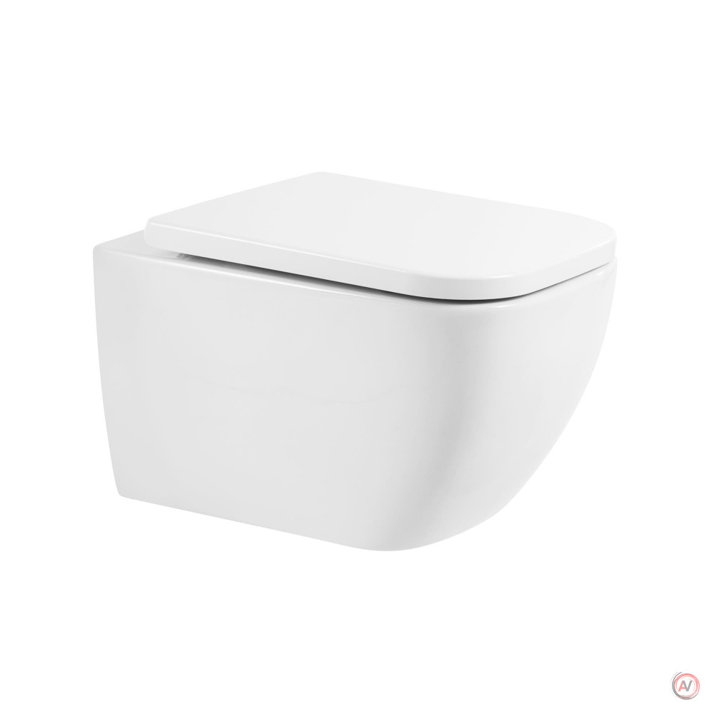 Чаша подвесного унитаза BelBagno ALPINA BB10100CHR