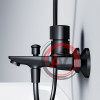 F85A10522 X-Joy TouchReel смеситель д/ванны/душа нажимной, чёрный