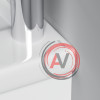 M85AWCC0452WG X-Joy, Раковина мебельная, керамическая, 45 см, встроенная, цвет: белый, глянец