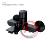 F85A10522 X-Joy TouchReel смеситель д/ванны/душа нажимной, чёрный