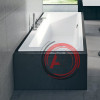 Ванна акриловая прямоугольная FORMY 01 SLIM 170x75 белая C691300000