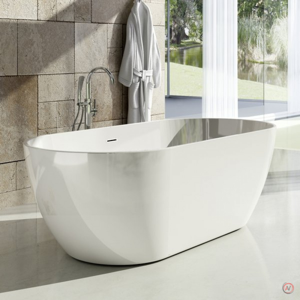 Ванна Ravak FREEDOM 169х80 белая отдельностоящая XC00100020