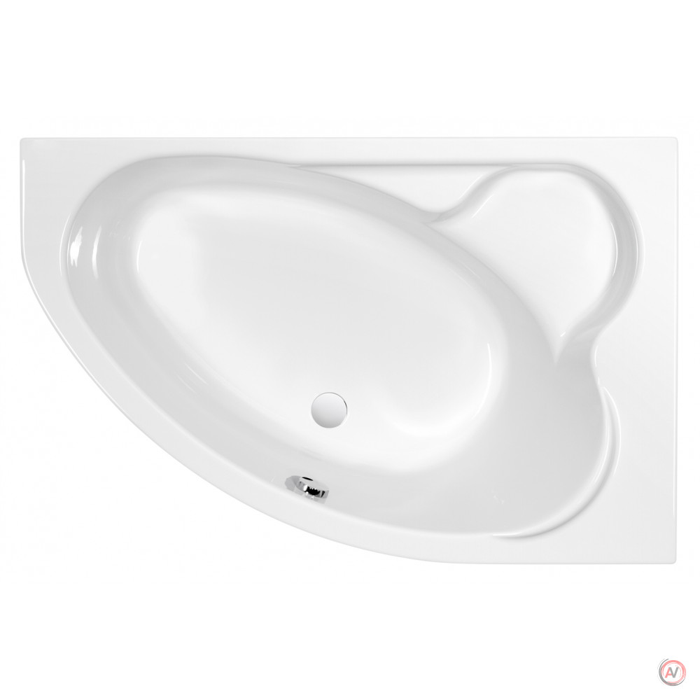 Ванна асимметричная KALIOPE 153x100 правая