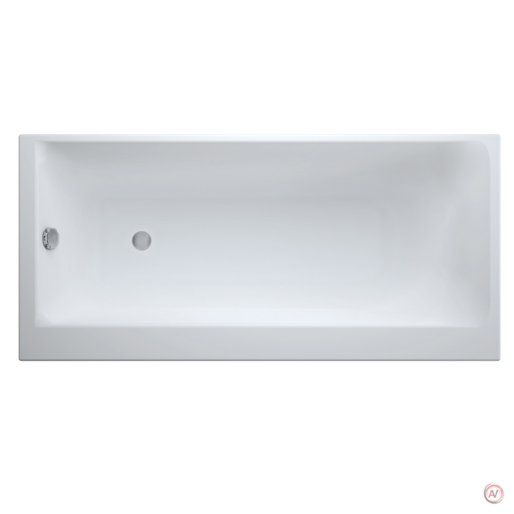 Ванна прямоугольная SMART 170x80 правая