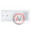 Ванна Santek Санторини 160х70 прямоугольная белая 1WH302494