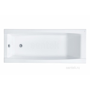 Ванна Santek Санторини 160х70 прямоугольная белая 1WH302494