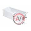 Ванна Santek Санторини 160х70 прямоугольная белая 1WH302494