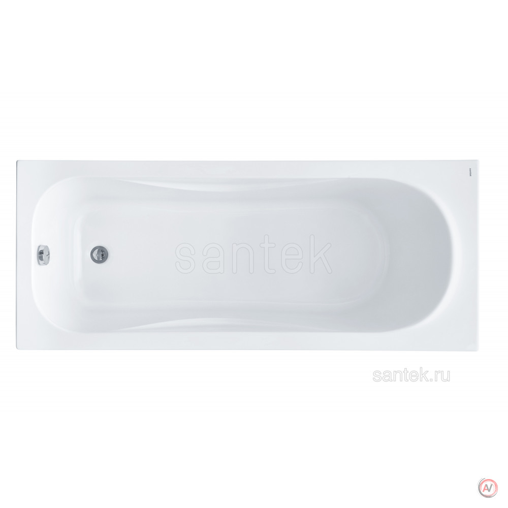 Ванна Santek Тенерифе 160х70 прямоугольная белая 1WH302357