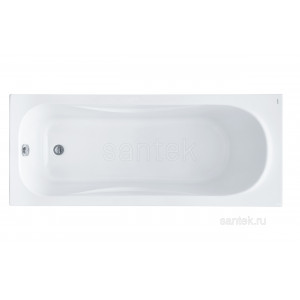 Ванна Santek Тенерифе 160х70 прямоугольная белая 1WH302357