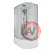 Душевая кабина NG- 7310-14L (1200х800х2150) высокий поддон(40см) стекло МАТОВОЕ