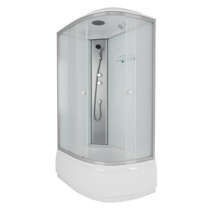 Душевая кабина NG- 7310-14L (1200х800х2150) высокий поддон(40см) стекло МАТОВОЕ