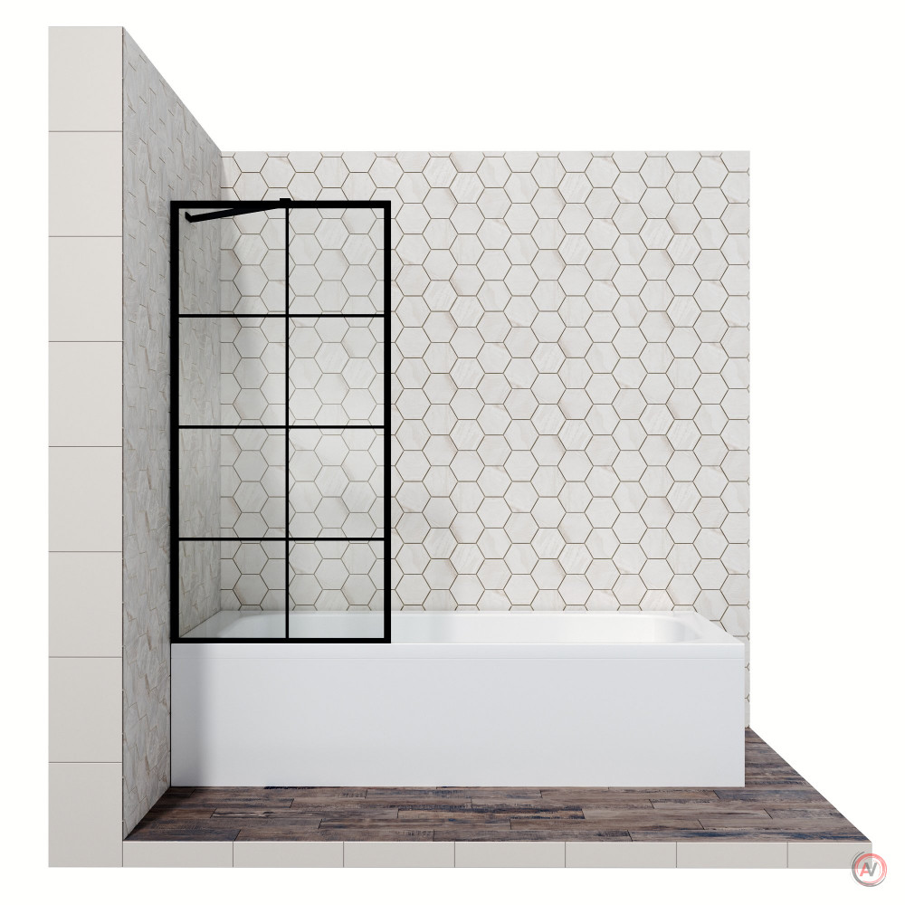 Шторка для ванны Ambassador Bath Screens 16041208 (700x1400), 1 место