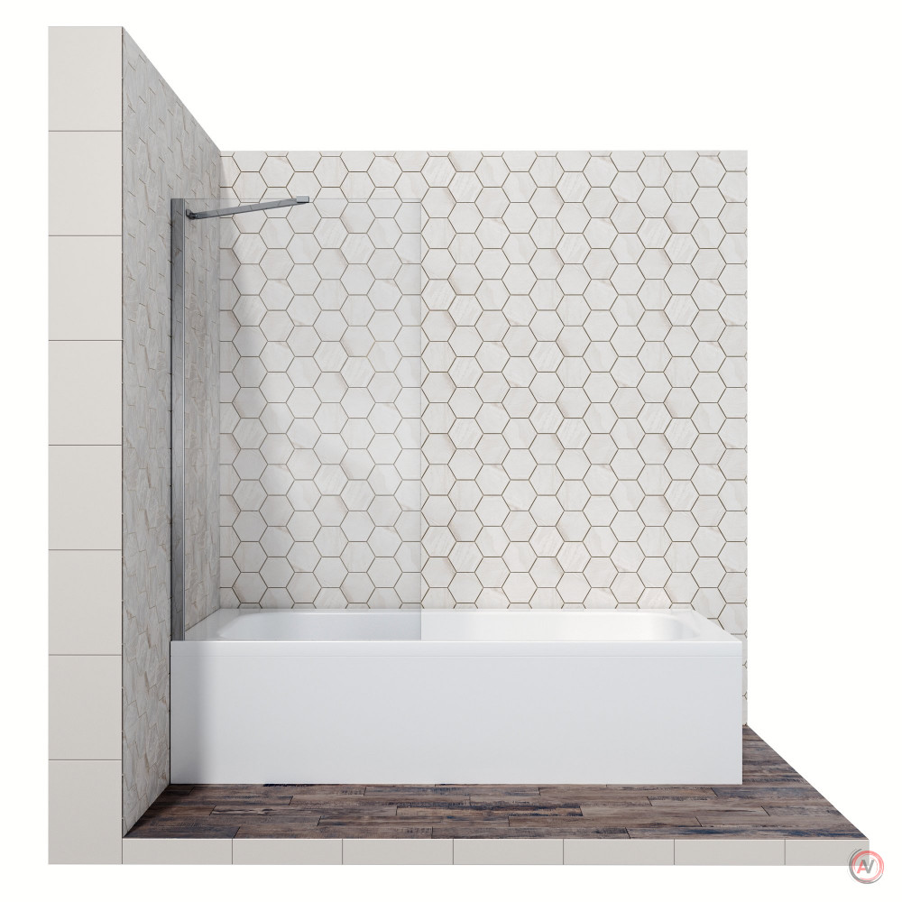 Шторка для ванны Ambassador Bath Screens 16041102 (700x1400), 1 место