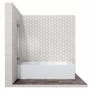 Шторка для ванны Ambassador Bath Screens 16041101 (700x1400), 1 место