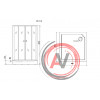 Душ.каб. GR171QL (90*90*205) GROSSMAN Classic 4 места