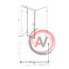 Душевое ограждение Ambassador Abner 10011103L (1200x800x2000), 1 место