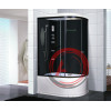 Душевая кабина NG-214-01LN (1200х800х2200) высокий поддон(48см) стекло ТОНИРОВАННОЕ