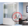 Душевая кабина NG-307-01L (1200х800х2200) высокий поддон(50см) стекло МОЗАИКА