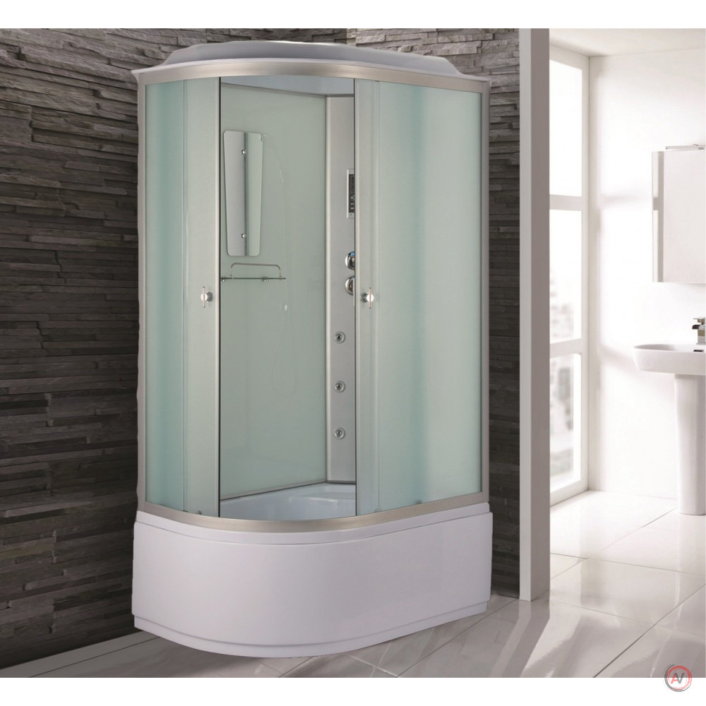 Душевая кабина NG- 3320-14R (1200х800х2150) высокий поддон(45см) стекло МАТОВОЕ