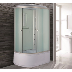 Душевая кабина NG- 3320-14R (1200х800х2150) высокий поддон(45см) стекло МАТОВОЕ