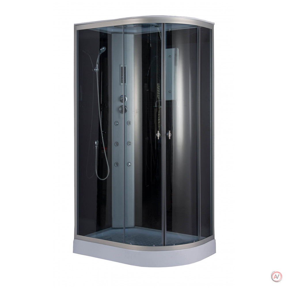 Душевая кабина NG- 3513-14L (1200х800х2150) низкий поддон(13см) стекло ТОНИРОВАННОЕ