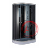 Душевая кабина NG- 3513-14R (1200х800х2150) низкий поддон(13см) стекло ТОНИРОВАННОЕ