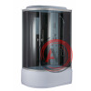Душевая кабина NG- 3520-14R (1200х800х2150) высокий поддон(45см) стекло ТОНИРОВАННОЕ