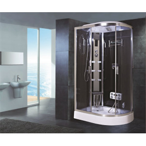 Душевая кабина NG-903-01L (1200х800*2200) низкий поддон(16см) стекло ТОНИРОВАННОЕ