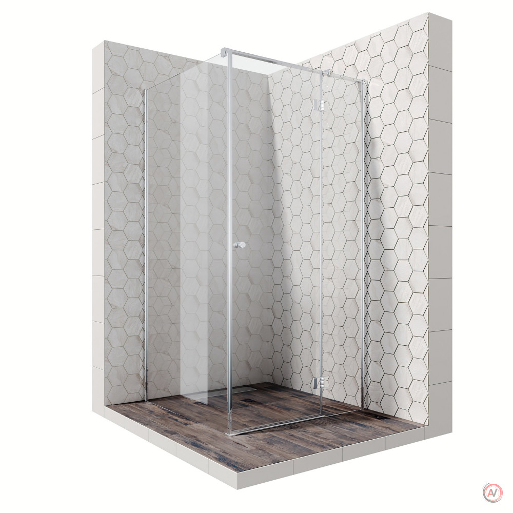 Душевое ограждение Ambassador Diamond 12011103R (1000x1000x2000), 1 место