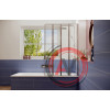 Шторка для ванны Ambassador Bath Screens 16041110R (900x1400), 1 место