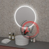 Зеркало SENTO D800 (800*800*45) LED с сенсорным выключателем